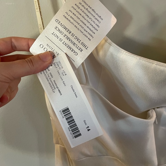 Jenny Yoo Claudia Dress NWT Size 14 - Picture 4 of 7